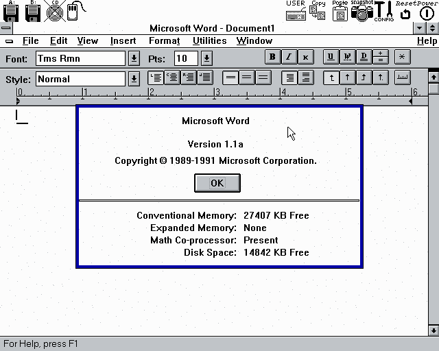 Какого года ворд. MS Word в 1989. Первая версия ворд. Первый MS Word. Версии ворда.